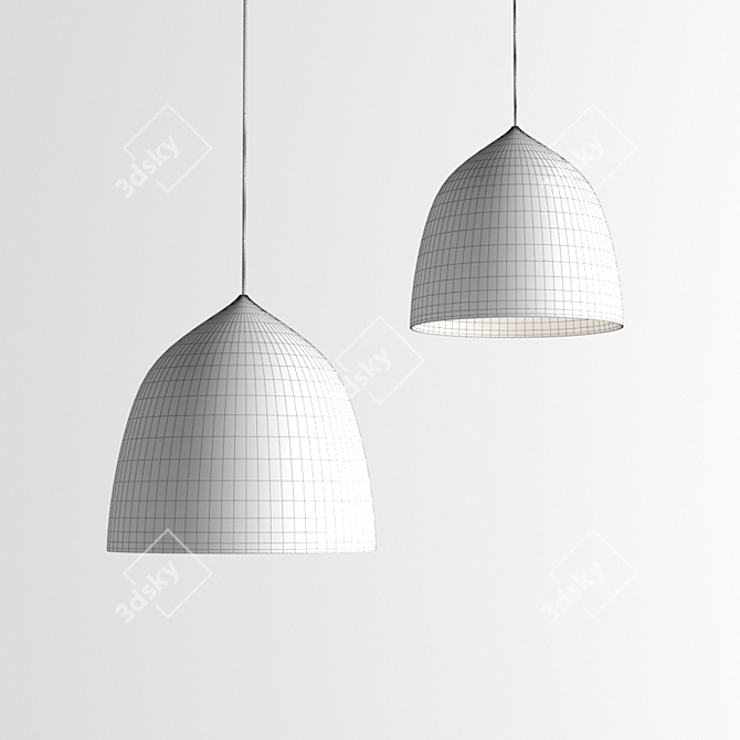 Romatti FRITZ: Stylish Pendant Lamp 3D model image 3