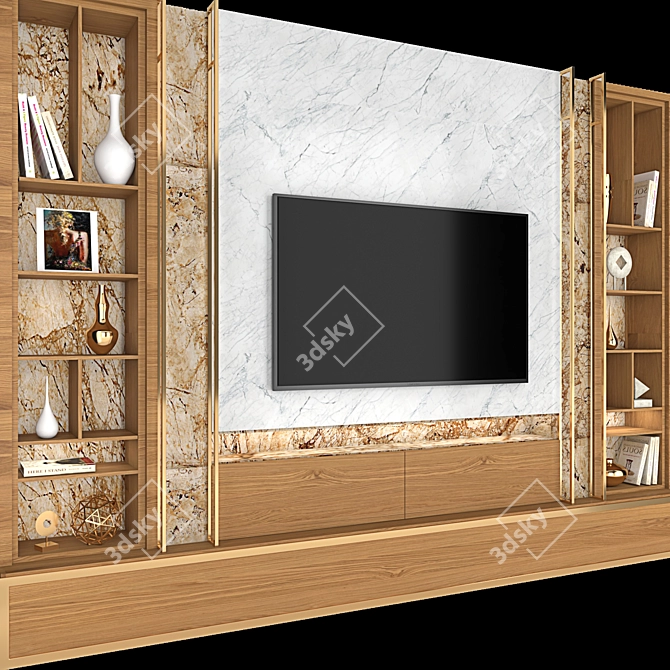 UltraSlim TV Wall Mount 3D model image 2