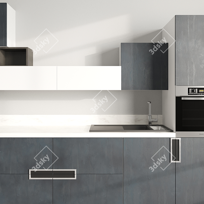 Modern Kitchen Marya Spark 2: Stylish and Functional 3D model image 2