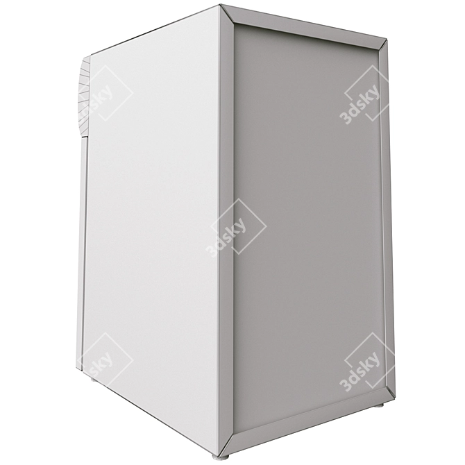 Title: Red Bull Mini Fridge: Low Poly Design 3D model image 5