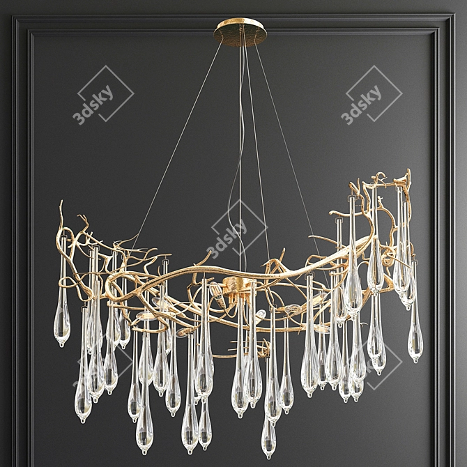 Serip Exclusive Chandelier Collection 3D model image 4