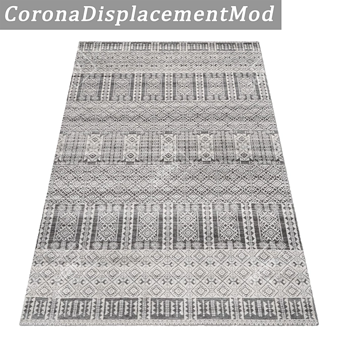 Luxury Carpet Set - High-Quality Textures 3D model image 4