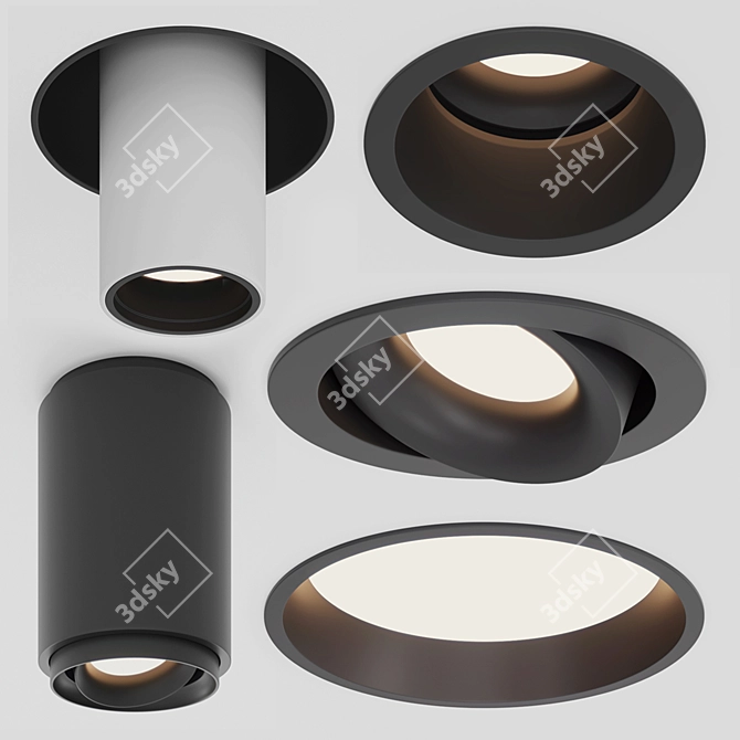 DELTA Light Collection: Sleek and Stylish Lamps 3D model image 1