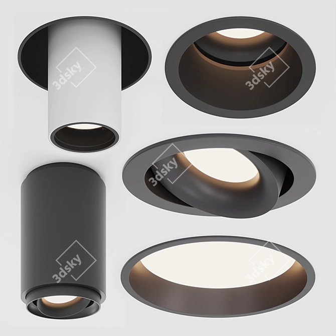 DELTA Light Collection: Sleek and Stylish Lamps 3D model image 6