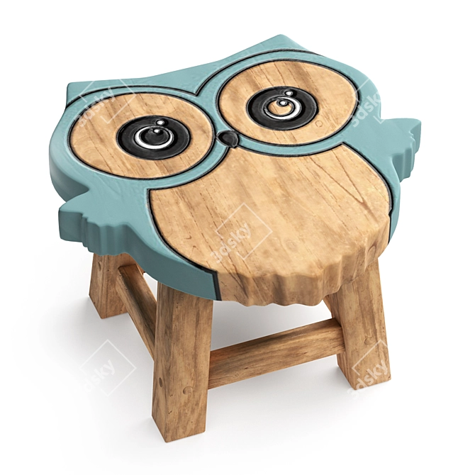 Wildlife Kids Furniture Set 3D model image 5