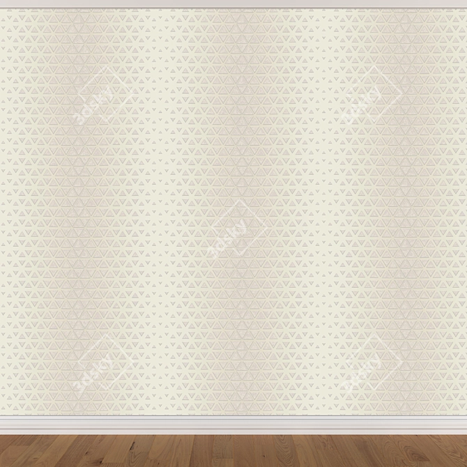 Seamless Wallpaper Set (3 Colors) 3D model image 4