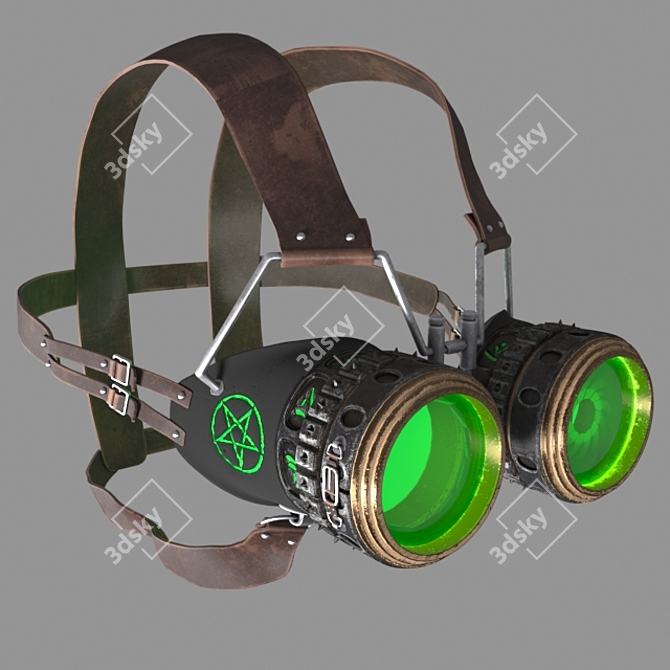 SpectraShade Eyeglasses 3D model image 1