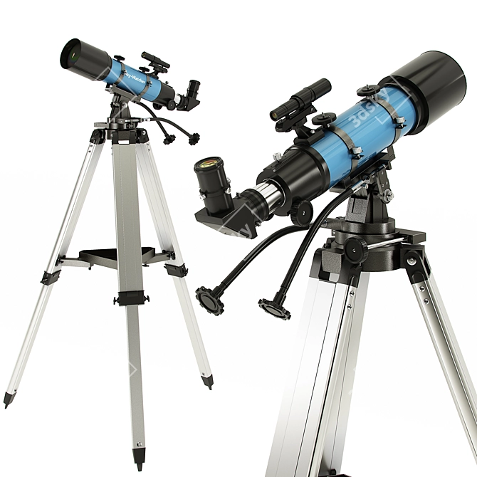 Sky-Watcher Achromatic Refractor: BK 705AZ3 3D model image 1