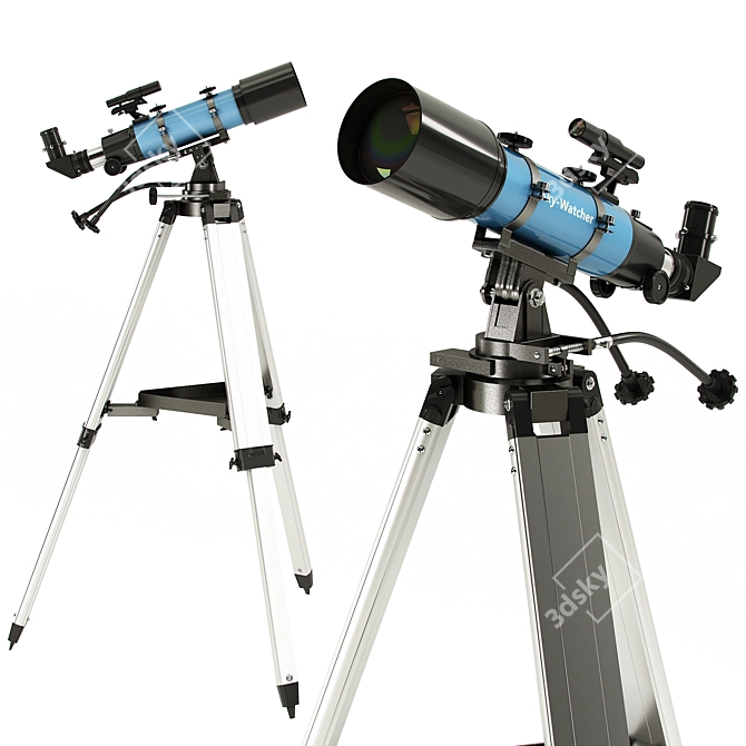 Sky-Watcher Achromatic Refractor: BK 705AZ3 3D model image 2