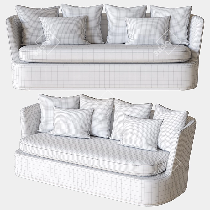 Apollo Sofa B&B Italia - Modern Elegance 3D model image 3