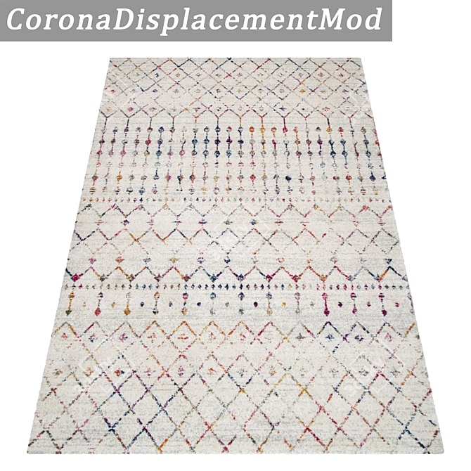 High-Quality Carpets Set 3D model image 4