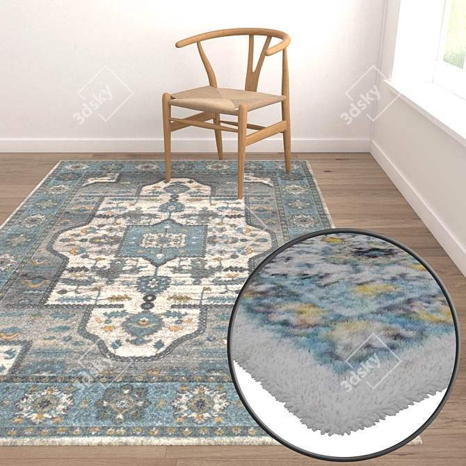 Versatile Carpets Set 1608 3D model image 5