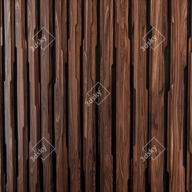  Modern Geometric Wall Decor 3D model image 3