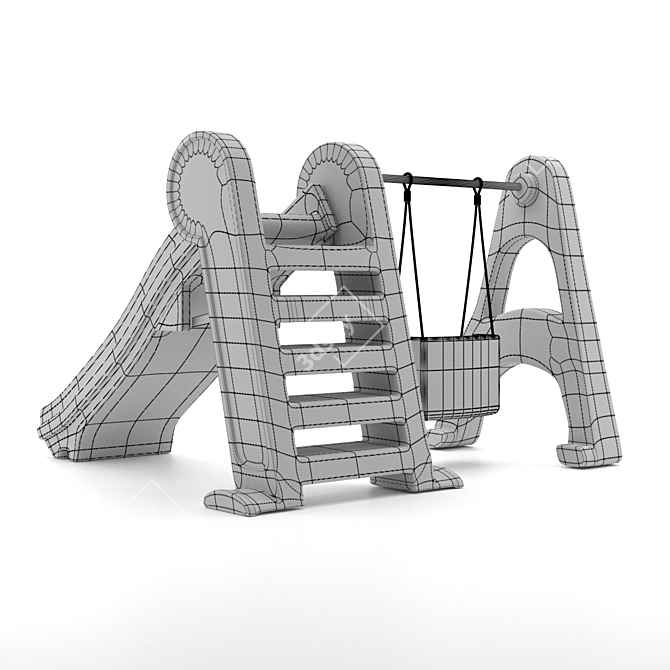 Jolly Jungle Playground 3D model image 5