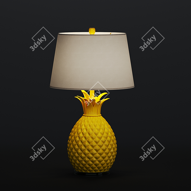 Modern Full House Table Lamp 3D model image 3