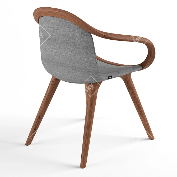 Ginevra Horm Italia Chair: Sleek Design, Maximum Comfort 3D model image 2