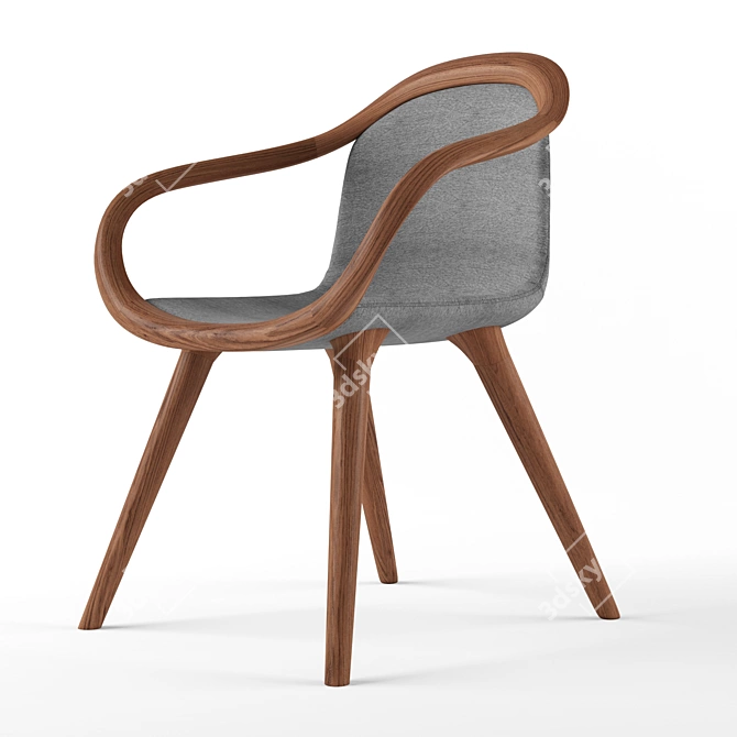 Ginevra Horm Italia Chair: Sleek Design, Maximum Comfort 3D model image 3