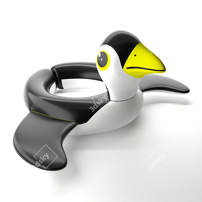 Pingu Swim Float for Kids 3D model image 1