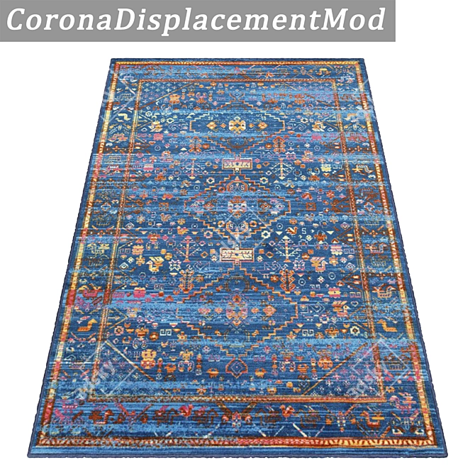 High-Quality Carpets Set 3D model image 4