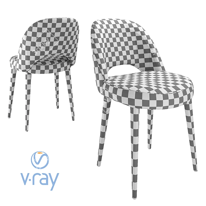 Trendy Pols Potten Chair 3D model image 2