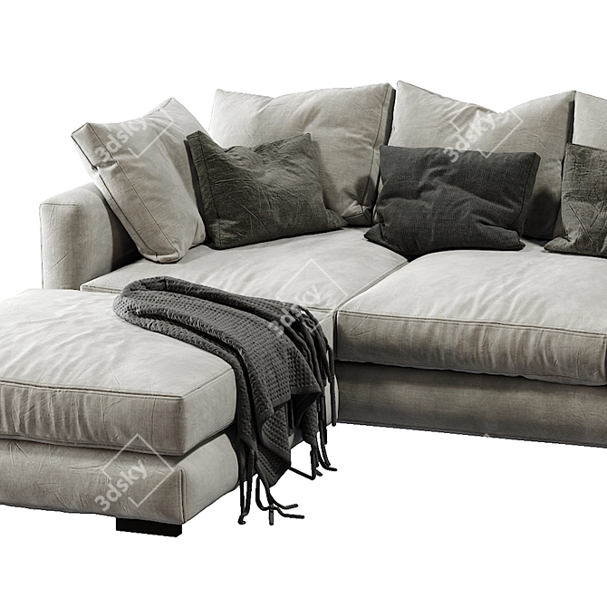 Marac Malibu 2013: Stylish Sofa for Modern Living 3D model image 3
