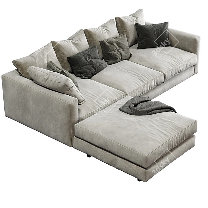 Marac Malibu 2013: Stylish Sofa for Modern Living 3D model image 4