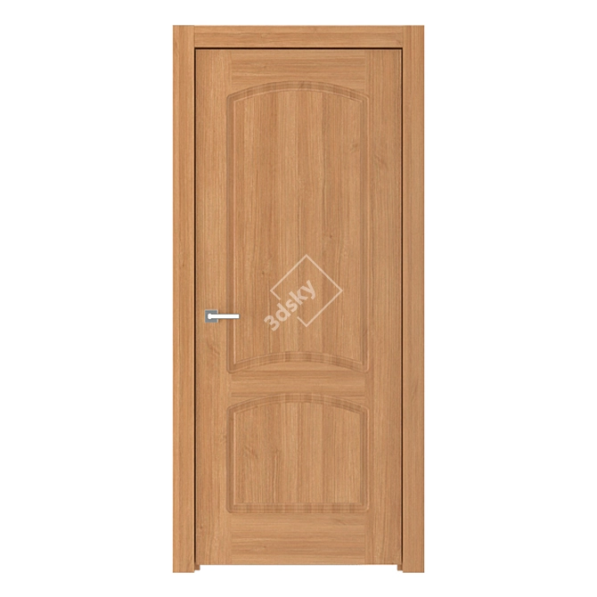 Elegant Napoleon Interior Door 3D model image 1