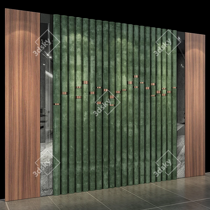 Studia 54 Wall Panel: Sleek Elegance 3D model image 2
