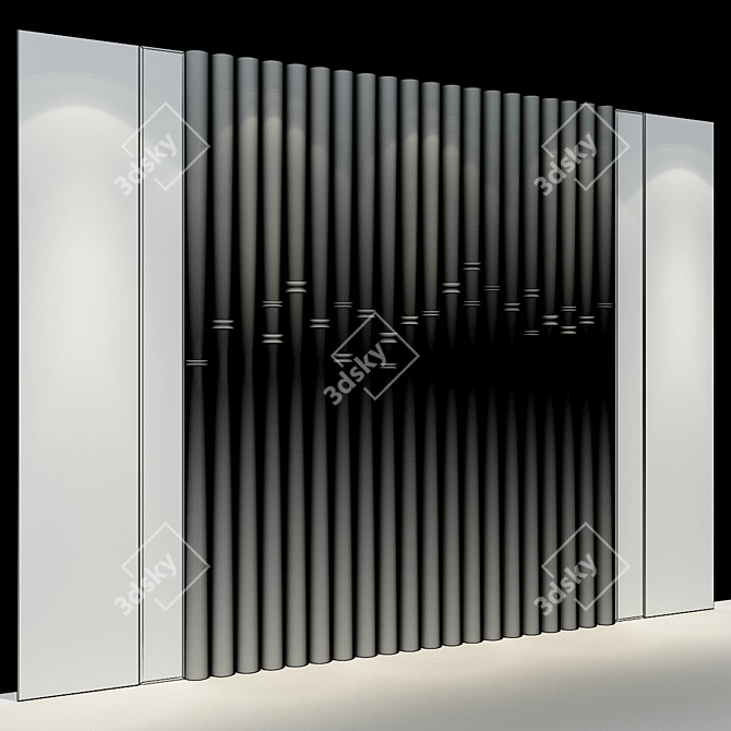 Studia 54 Wall Panel: Sleek Elegance 3D model image 3