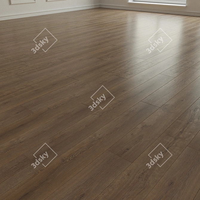 Title: Centaurus Laminate Parquet Tiles 3D model image 2