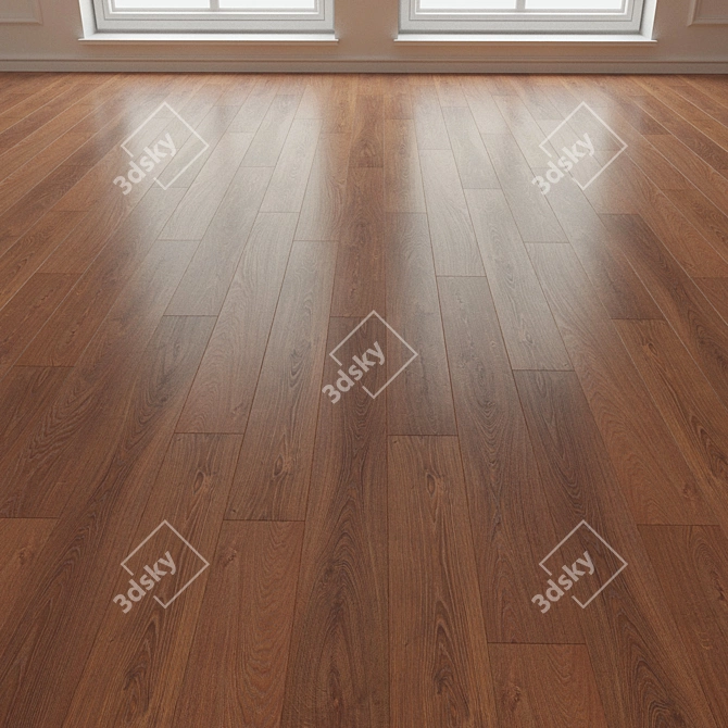 Tobacco Sherwood Oak Laminate 3D model image 3