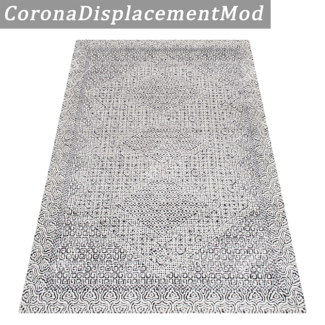 Texture-Rich Carpet Set 3D model image 4