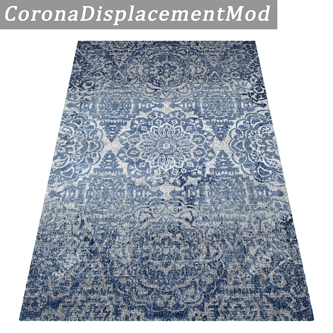 Title: High-Quality Carpet Set 3D model image 4