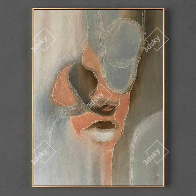 The Artistic Frames Collection 3D model image 1