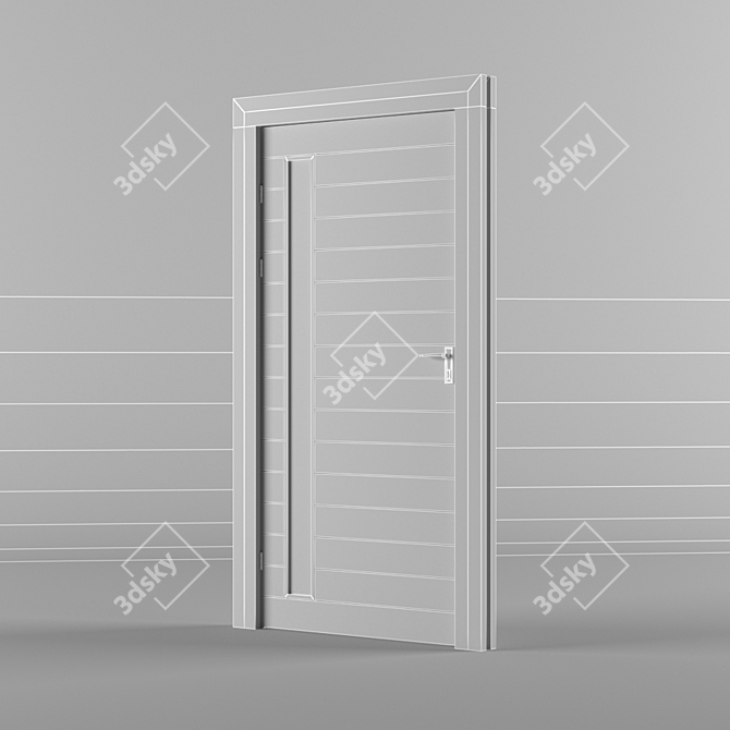 V-Ray Compatible Entrance Door 3D model image 3