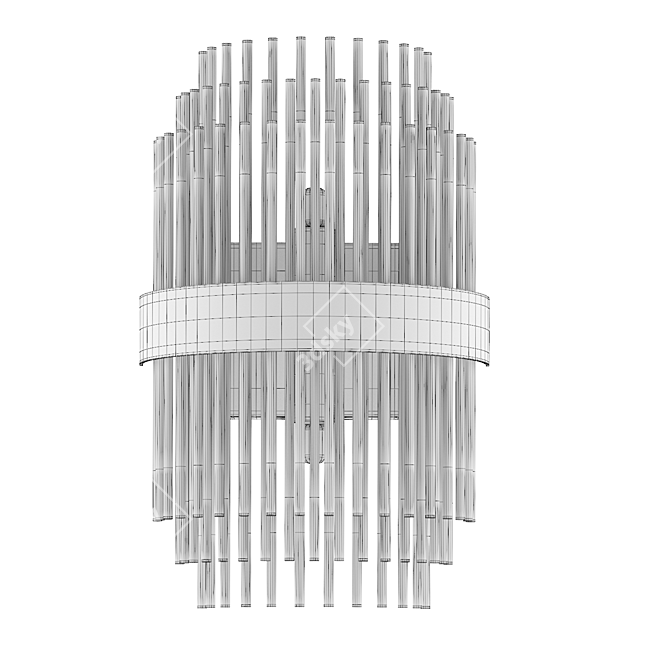 Odeon Light 4639 Hall Ida Wall Sconce 3D model image 2