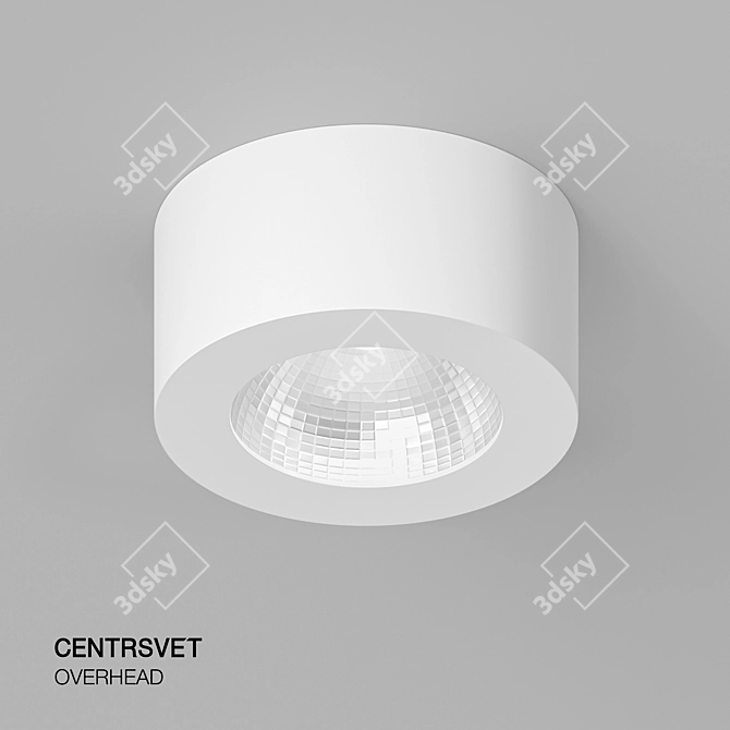 Compact LED Downlight 3D model image 2