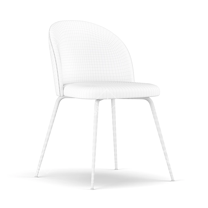 Elegant Iris Chair - Russian Translation 3D model image 5