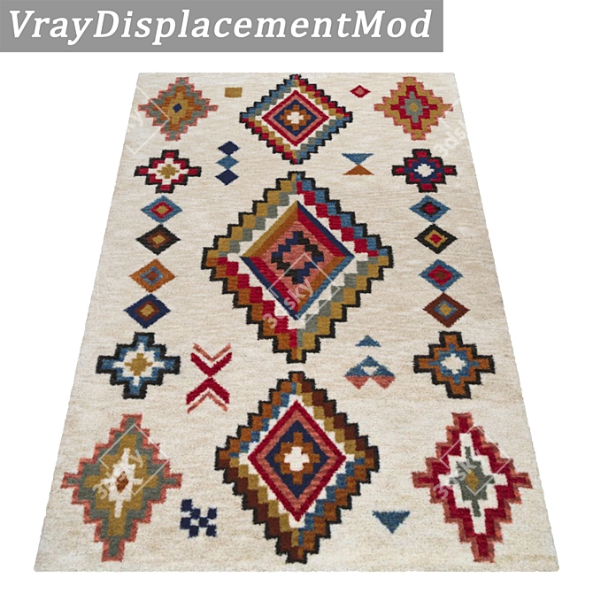 High-Quality Carpet Set 3D model image 3