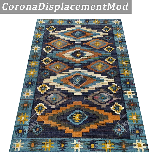 High-Quality Carpet Set 3D model image 4