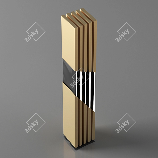 Sleek 2014 Light Fixture 3D model image 3