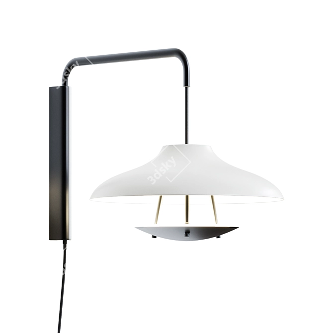 Modern Haro Wall Lamp by Stellar Works 3D model image 2