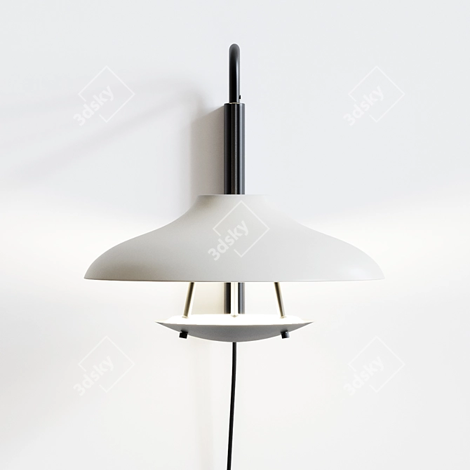 Modern Haro Wall Lamp by Stellar Works 3D model image 3