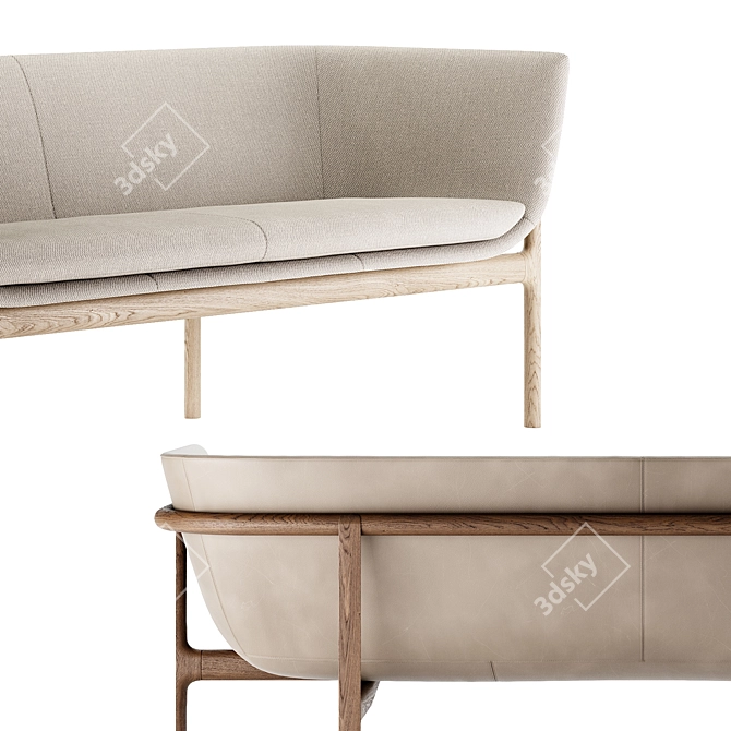 Tailor Lounge Sofa: Modern Comfort for Your Home 3D model image 3