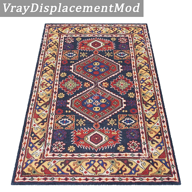 Versatile High-Quality Carpet Set 3D model image 3