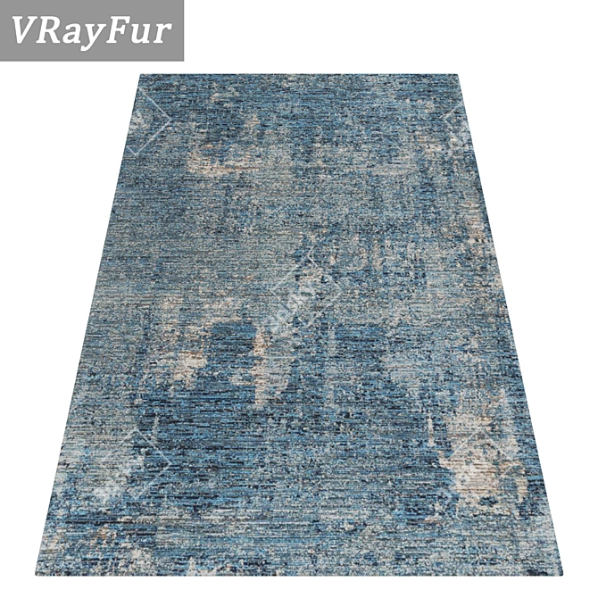 Luxury Carpet Set | High-Quality Textures 3D model image 2