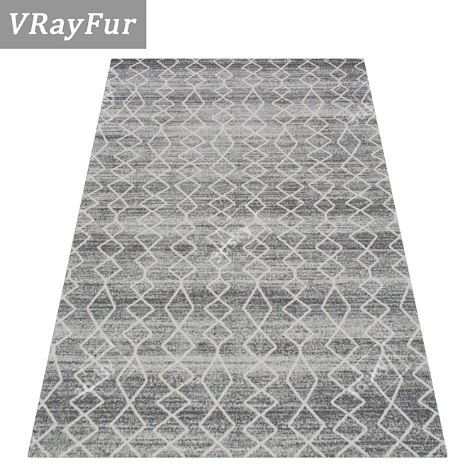 Luxury Carpet Set: High-Quality Textures - 3 Variations 3D model image 2