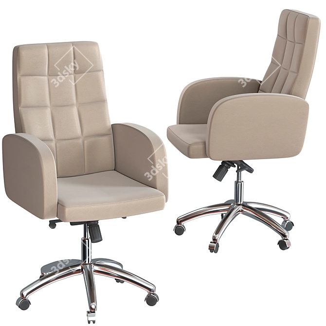 Alvest AV 168/1 Executive Armchair: Luxurious Comfort for Leaders 3D model image 3