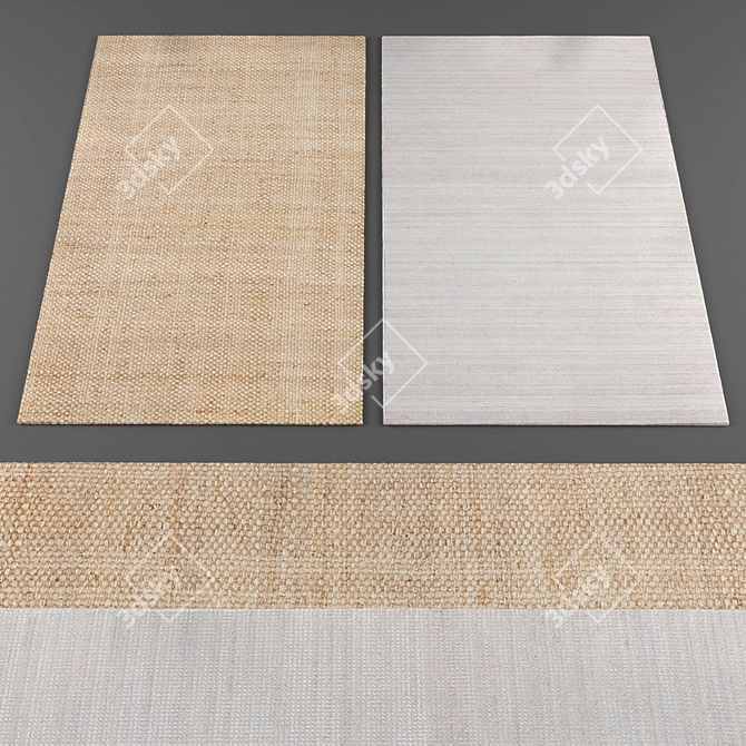 Versatile Rug Collection: 234 3D model image 2