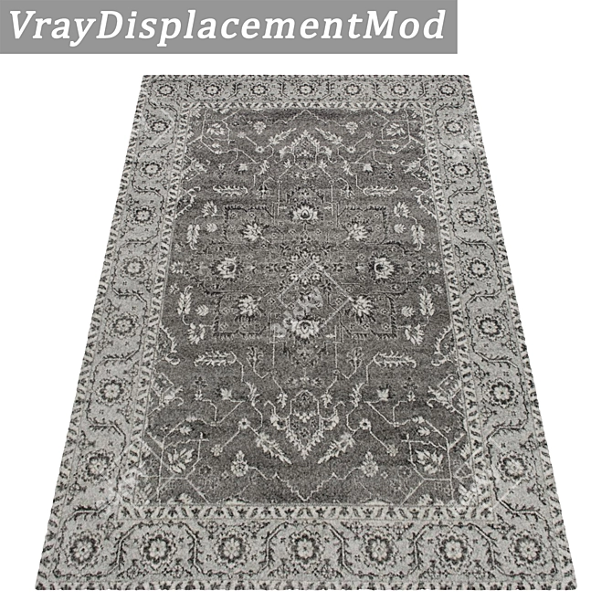 Title: Versatile High-Quality Carpets Set 3D model image 3